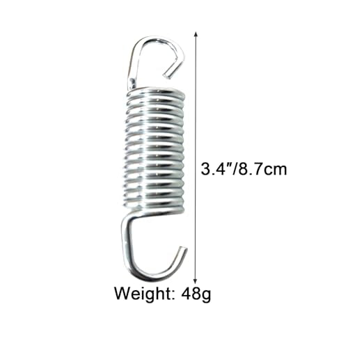 BEITESI 3.4 Inch Replacement Trampoline Springs 3-Pack, Durable Galvanized