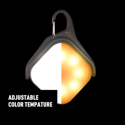 Nite Ize Radiant Revolve Solar and Rechargeable Camping Lantern