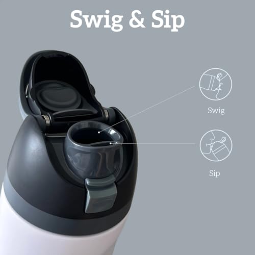 Owala Freesip Lid Replacement - Leakproof & BPA-Free - Black