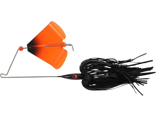 Fishing Lure Buzzard Buzzer - 1/4 Oz Blackbird for Bass & Trout