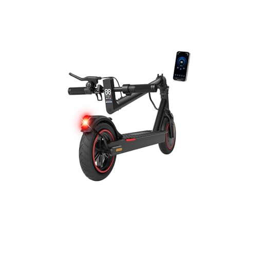 500W Electric Scooter for Adults with APP Control - 18 MPH, 8.5" Tires