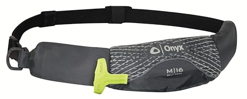 Manual Inflatable Belt Pack - U.S. Coast Guard Approved, One Size
