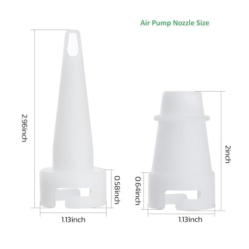 Air Pump Nozzle Adapter - Quick Replacement for Various Models