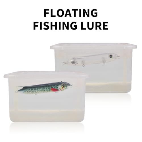 Catfish Rattling Line Float Lure - Unpainted Blank 4 Inch (6-Pack)