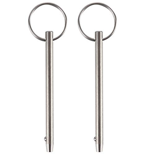 2 Pack Quick Release Pins - 316 Stainless Steel Marine Hardware