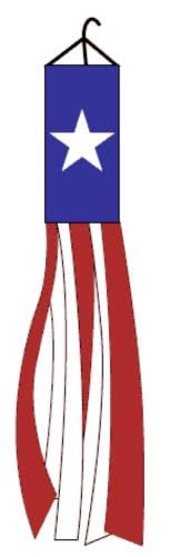 60" Texas State Nylon Windsock - Premium Fade Resistant 100D