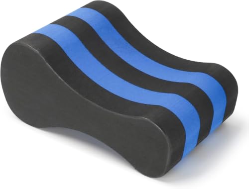 Pull Buoy EVA 5-Layer Leg Float for Swimming Training - Black (UNAOIWN)