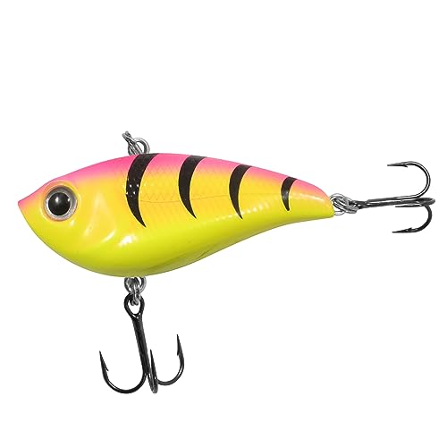 Rippin' Shad Lipless Crankbait - 1.5 inch 1/8 oz - Bubblegum Tiger