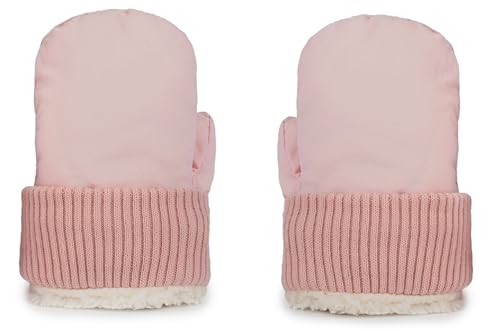 Warm Ski Gloves for Kids - Thickened Cold Weather - Pink, 2-4 Years