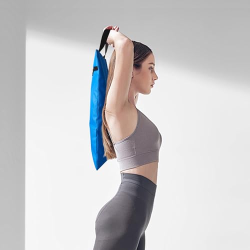 Yoga Sandbag with Dual Compartment - 2 Pack, Blue
