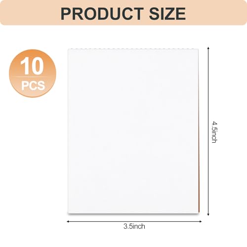 Foldable Trading Card Shipping Protectors - 4.5 x 3.5 Inch, 10 Pack