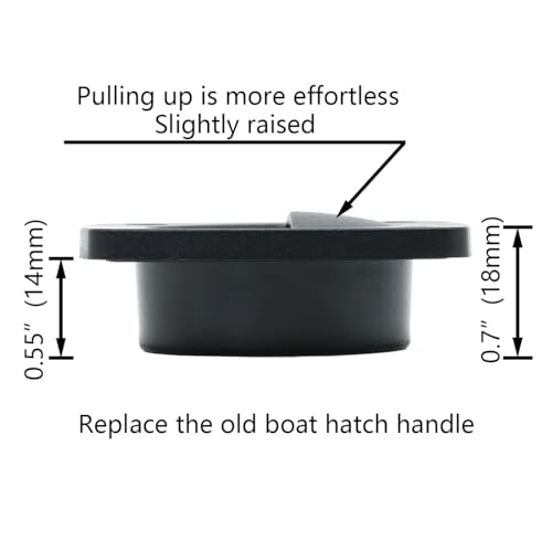 Nylon Flush Pull Handle for Marine Boat Hatches