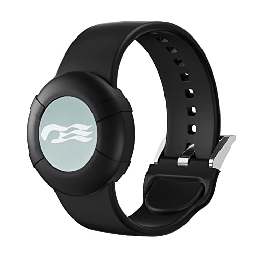 MAKCPOIMER Sport Band for Princess Cruise Medallion - Black Adjustable Silicone Wrist Strap