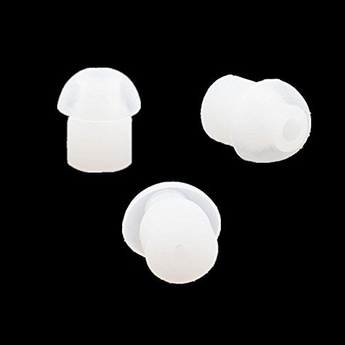 Replacement Mushroom Earbuds - Soft Silicone Tips, Pack of 10