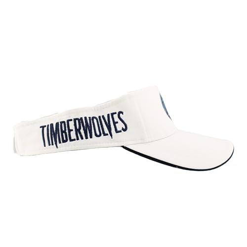 Minnesota Timberwolves Visor - Unisex Adult White