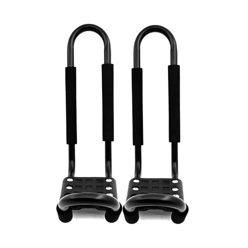 Kayak Carrier Roof Racks - Universal Fit for SUVs & Jeeps - 1 Pair