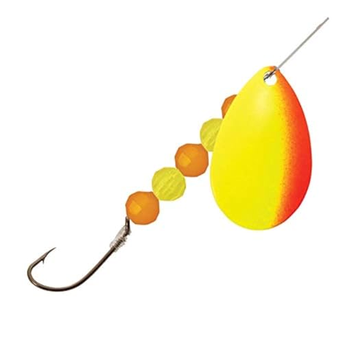 Walleye Spinner Rig - Sunshine / #4 Indiana Blade - 40" Snell