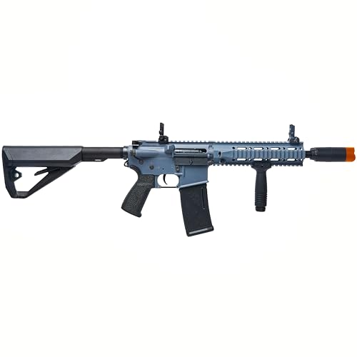 Airsoft AEG Starter Pack - 10" Polymer Electric Rifle with Battery and Charger