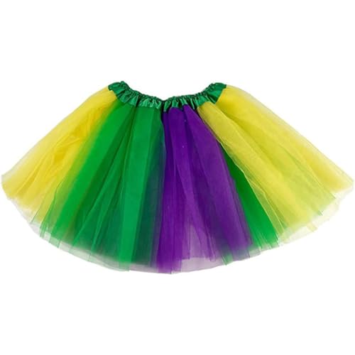 Women's Tulle Tutu Skirt with Lining - Adult Short Dance & Costume - M-L