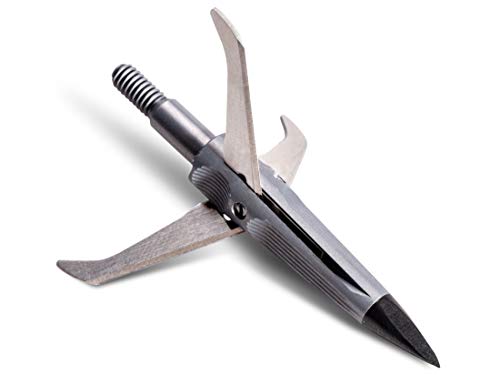 Spitfire XXX 3-Blade Mechanical Bow Hunting Broadhead 2-Inch Cut - 100 Grain, 3 Pack
