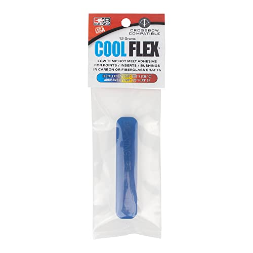 Cool Flex Low Temperature Hot Melt Adhesive for Carbon Arrow Inserts