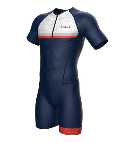 Mens Elite Short Sleeve Triathlon Suit - Performance Skinsuit