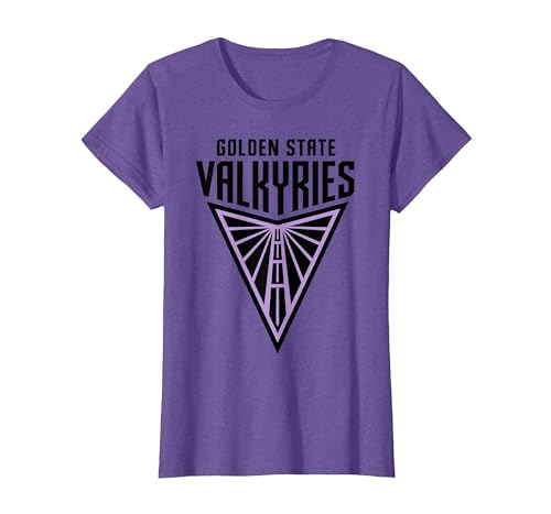 WNBA Golden State Valkyries Logo T-Shirt - Women, Purple Heather, Large