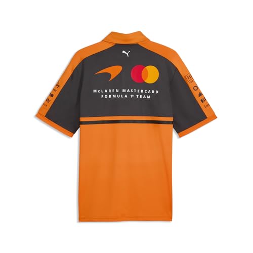 Men's McLaren F1 2026 Team Polo Shirt - Orange, Large