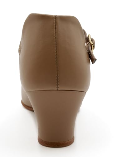 Capezio 1.5'' Character Shoe Caramel - Professional Dance & Theatre Footwear