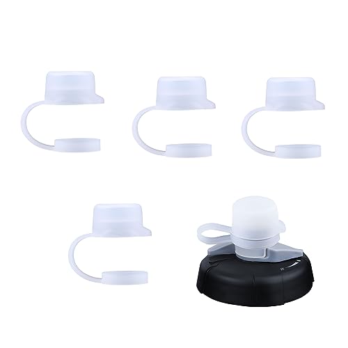 4-Pack Bike Bottle Mud Caps - BPA-Free Silica Gel Caps
