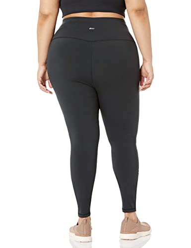 Amazon Essentials High-Rise Workout Leggings for Women, Medium / Black - Active Sculpt