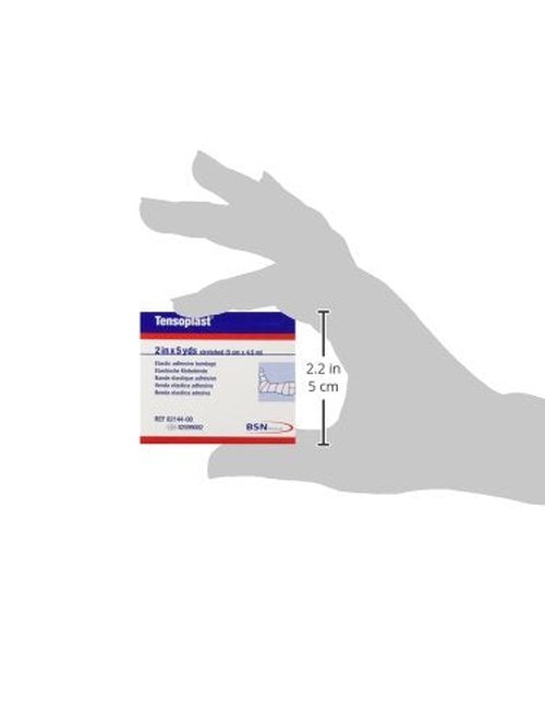Beiersdorf Tensoplast Elastic Bandage - Tan - 1 Roll - 2" X 5 Yards - 1 Roll