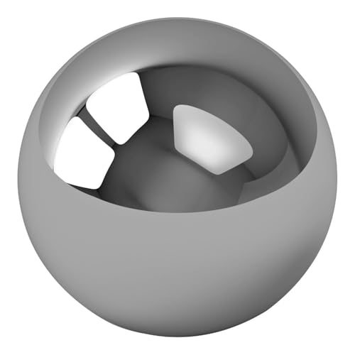 1" Stainless Steel Bearing Balls G25 - 440 Steel, 1 Pack