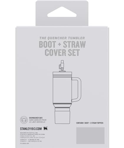 Silicone Boot and Straw Cover for Stanley 20/30 Oz Tumbler - Twilight