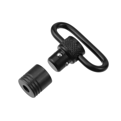 Coshar 1.25" QD Push Button Swivel - Heavy Duty Quick Detach Sling Swivel