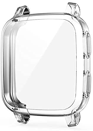 Garmin Venu Sq Screen Protector Case - 3-Pack Clear TPU Bumper Cover