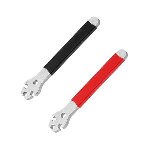 Bicycle Spoke Wrench Set - 2 Durable Tools with Anti-Slip Handle