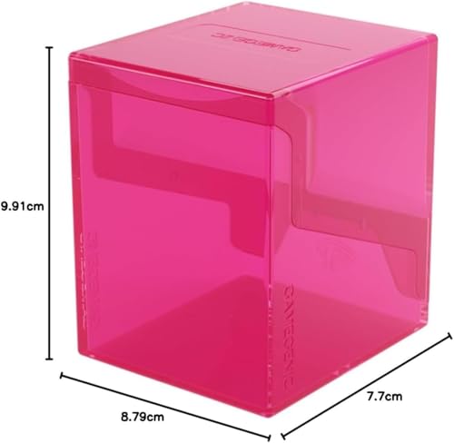 Gamegenic Bastion 100+ XL Deck Box for Trading Cards - Pink, Secure & Compact