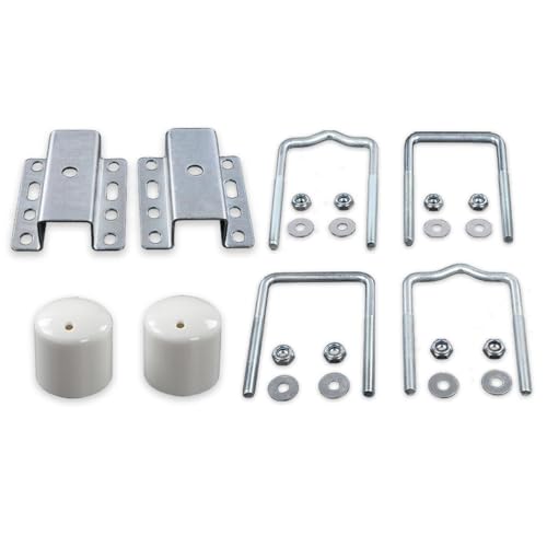G-PLUS Boat Trailer Guide Pole Mounting Kit | Universal Galvanized U Bolts, AMZ Delivery