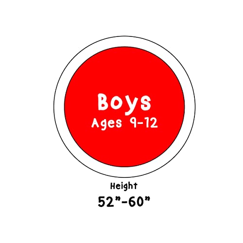 Junior Golf Driver for Boys Ages 9-12 - Red/Black