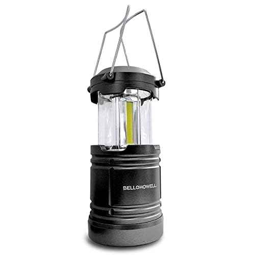 Taclight Lantern Pro by Bell+Howell Tac Lantern Cob LED Camping Flashlights Super Bright Portable Survival Lanterns Collapsible and Emergency Light for Hurricane Storms Power Outages as Seen on TV