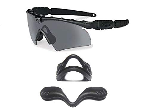 Nose Pad Rubber Kit for Oakley M Frame 2.0 Z87 Sunglasses - Black