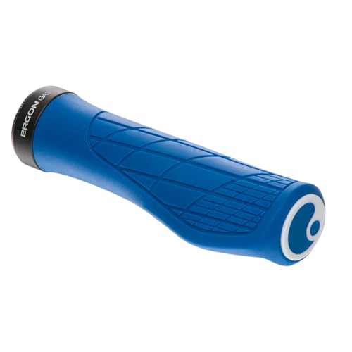 Ergon GA3 Winged Ergonomic MTB Grips – Midsummer Blue, Lock-On