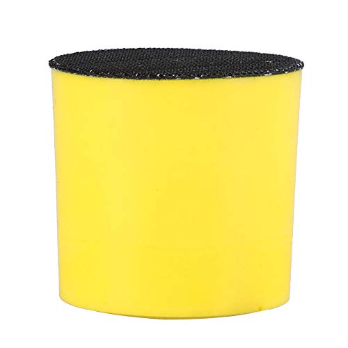 YWBL-WH Hand Sanding Pad Hand Sanding Blocks Round 2Inch Foam Sanding Pad Block Dust