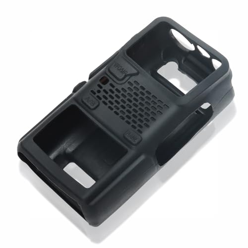 Black Rubber Soft Case for Baofeng 5RM Series Walkie Talkies