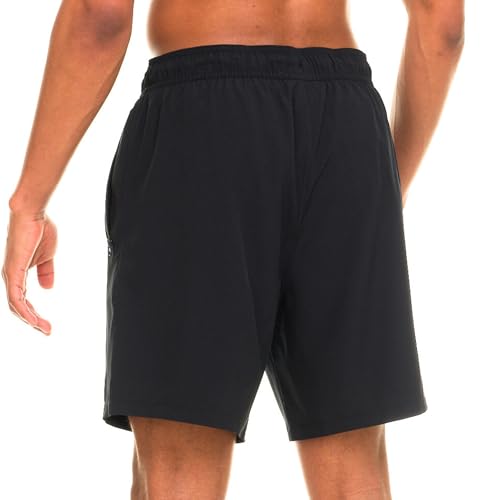 Champion Men's 7" Board Shorts with Compression Liner – Black, Medium