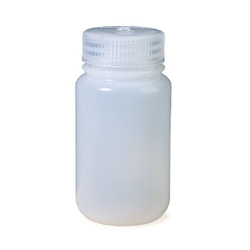 4 oz. Leakproof Wide Mouth Water Bottle - Translucent Plastic