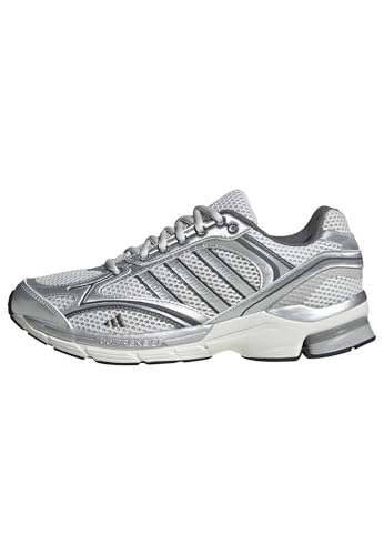 Men's Casual Sneakers - adidas Spiritain 2000 - Crystal White/Silver Metallic/Grey