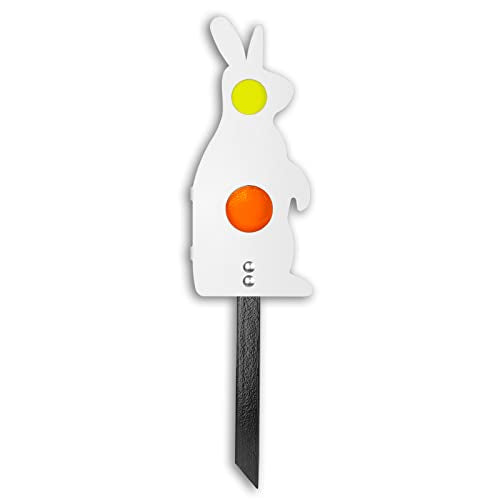 Metal Rabbit Resetting Target for .22/.177 Air Guns - 11.8 Inches