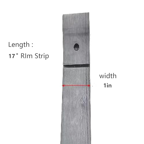 Motorcycle Rim Strip 17" x 1" - Heavy-Duty Rubber Protection